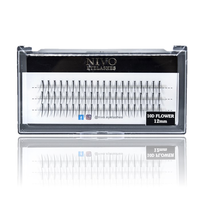 NIVO ריסים MEDIUM 10D אורך 12 מ"מ