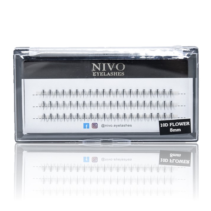 NIVO ריסים X-SHORT-SHORT 10D אורך 9 מ"מ