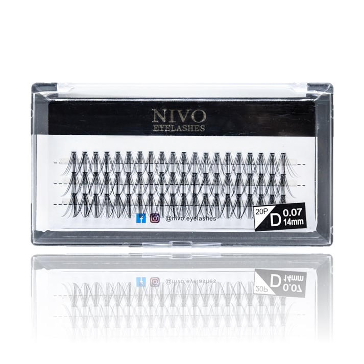 NIVO ריסים LONG 20D אורך 14 מ"מ
