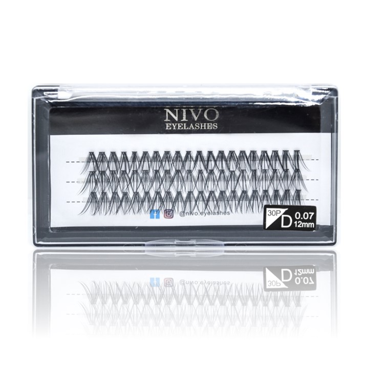 NIVO ריסים MEDIUM 30D אורך 12 מ"מ