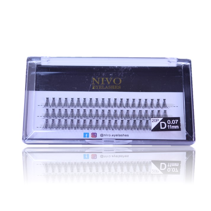 NIVO ריסים SHORT 20D אורך 11 מ"מ