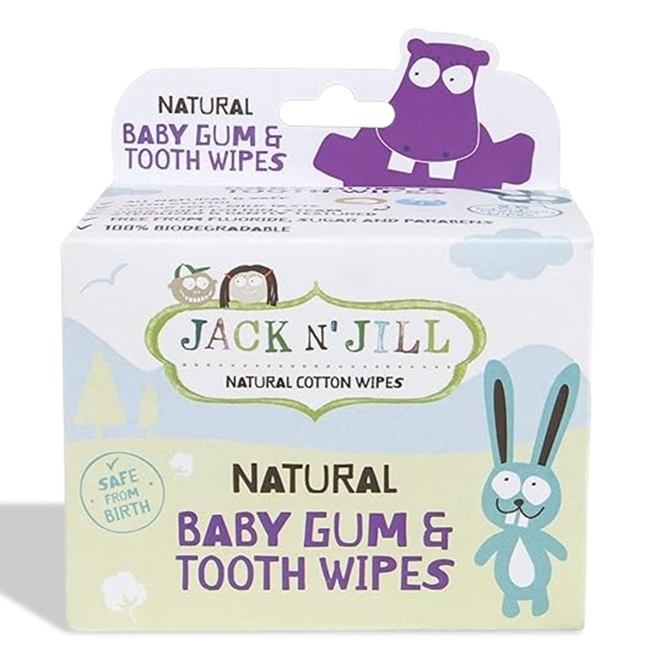 מגבונים לחניכיים ולשיניים, לתינוקות Jack N' Jill
